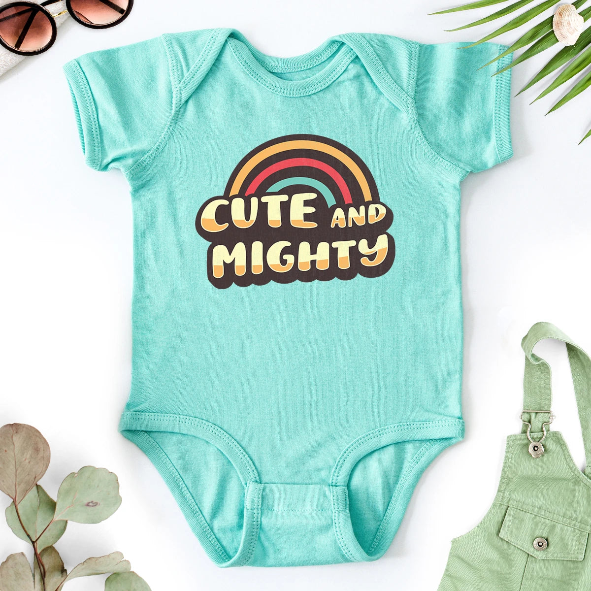 Cute and Mighty Baby Bodysuit