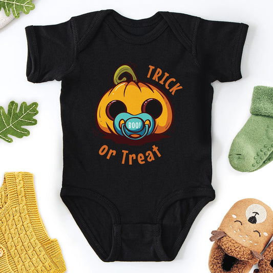 Cute Baby Jack O'Lantern Baby Bodysuit