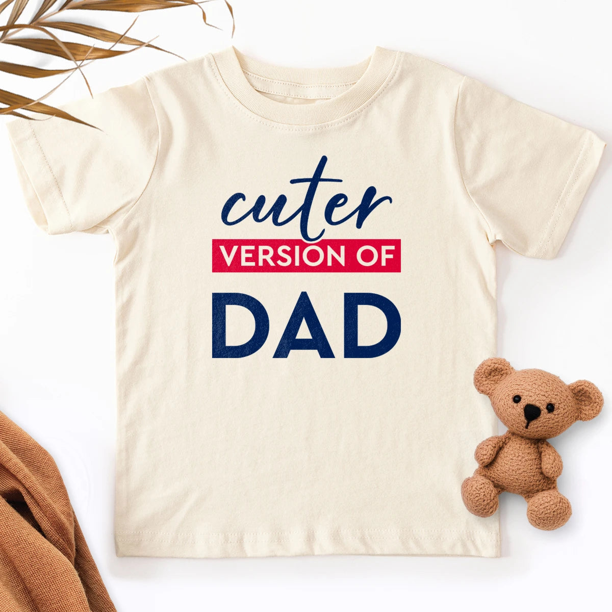 Cuter Version of Dad Kids Tee