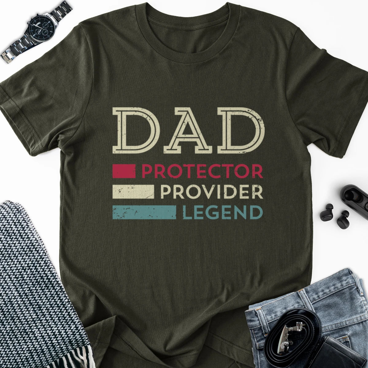 DAD - Protector Provider Legend Adult Tee