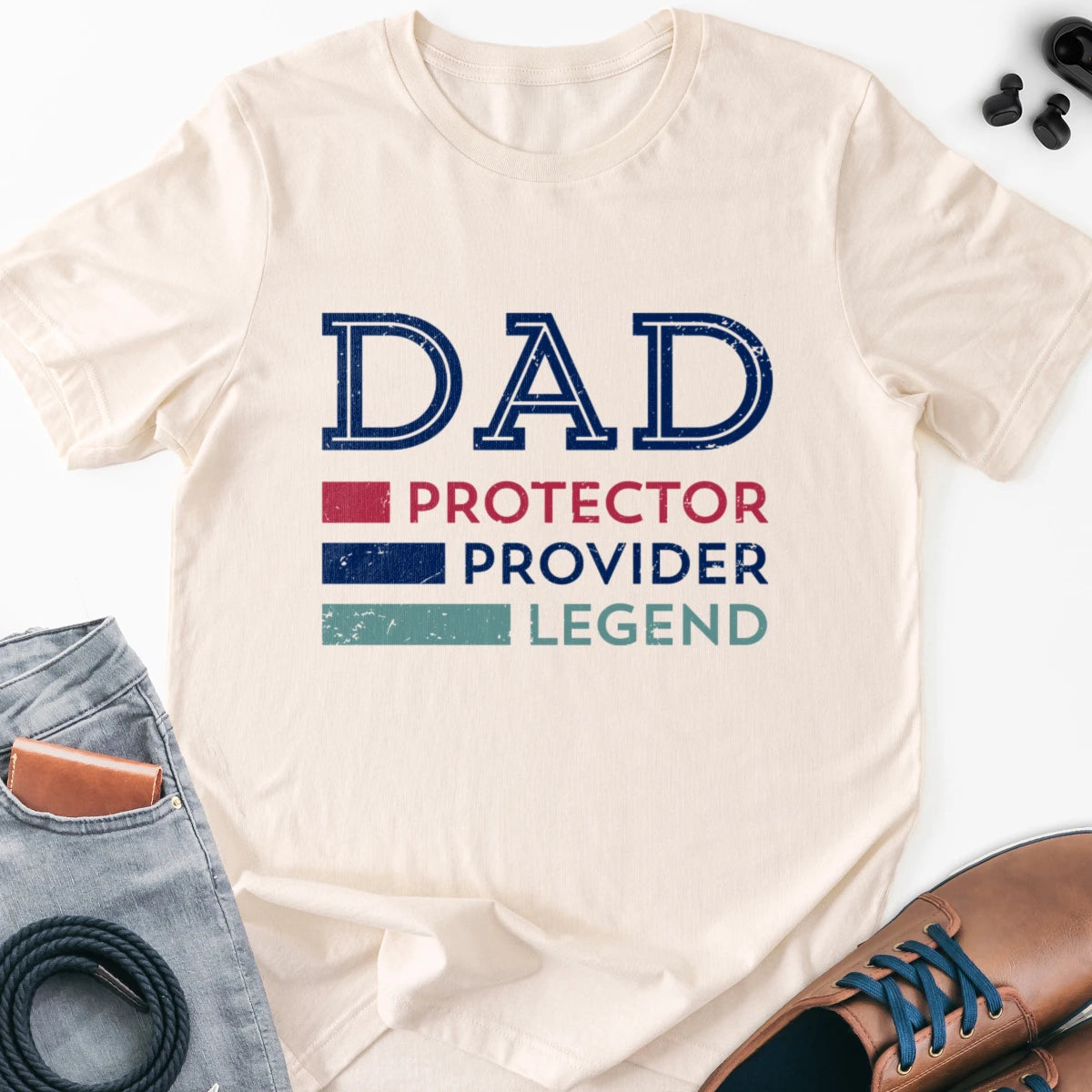 DAD - Protector Provider Legend Adult Tee