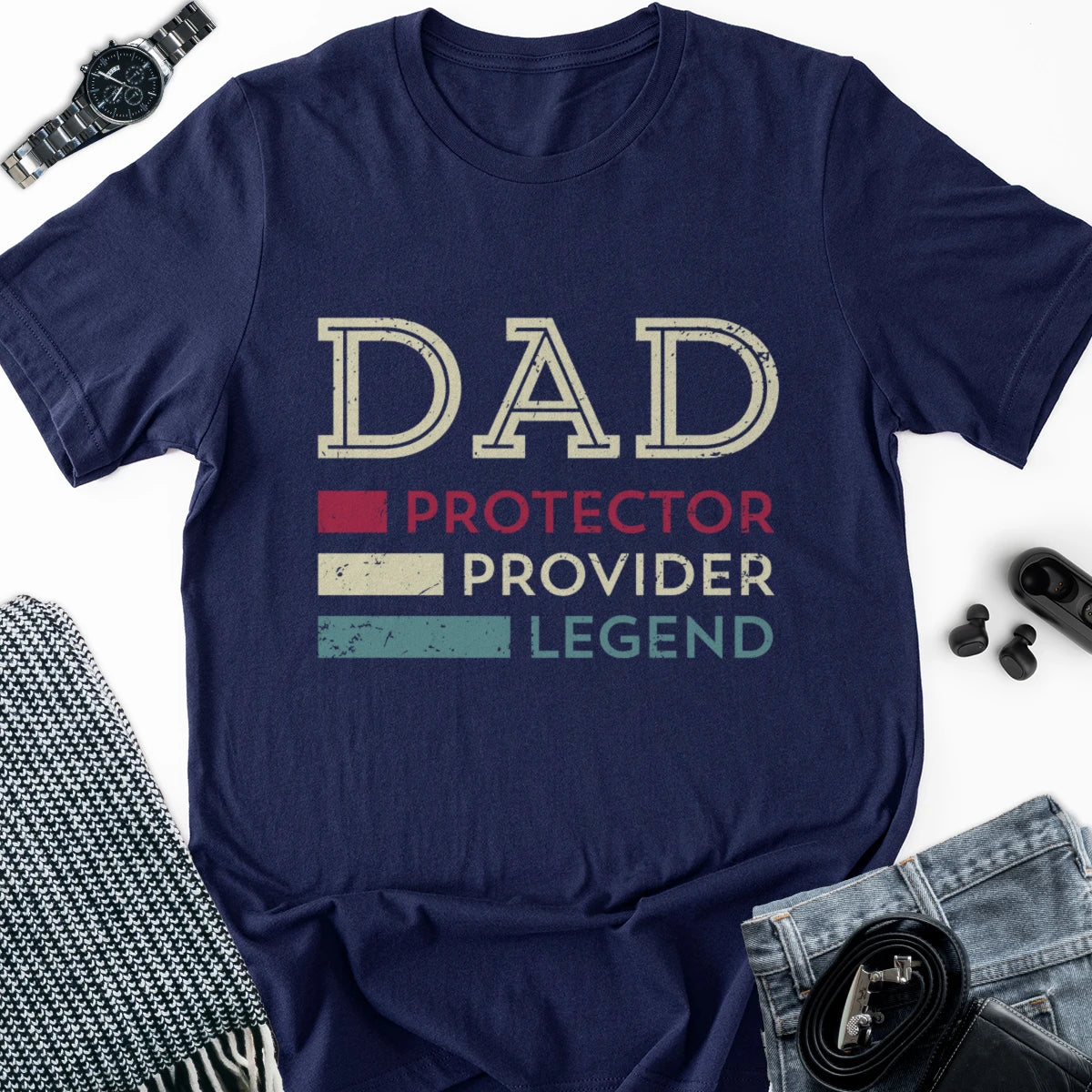 DAD - Protector Provider Legend Adult Tee