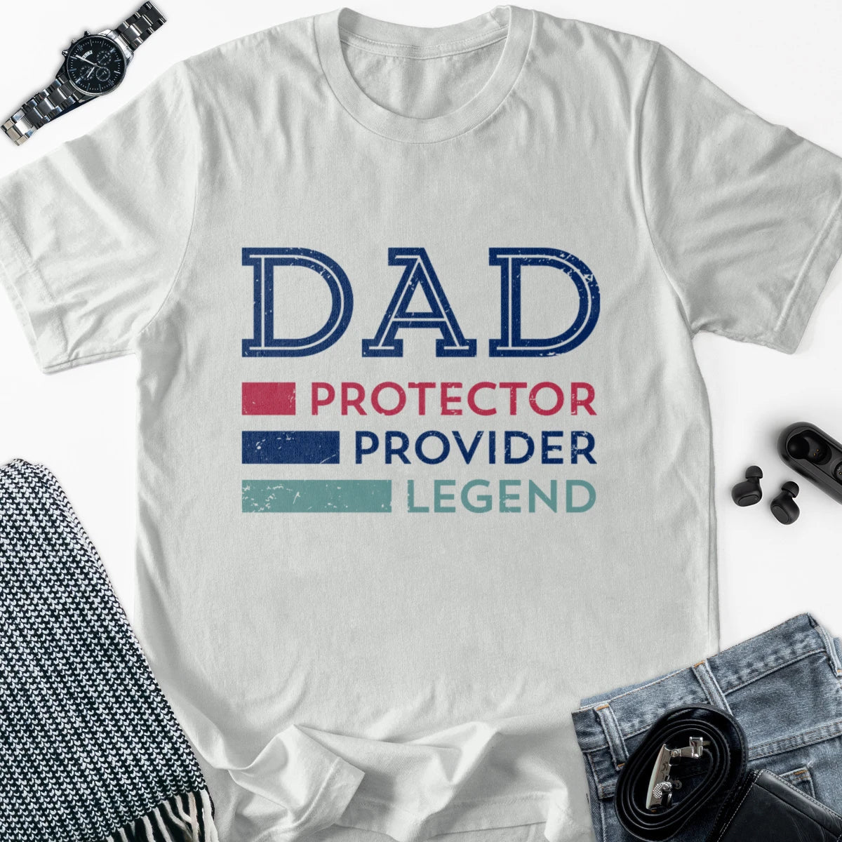 DAD - Protector Provider Legend Adult Tee