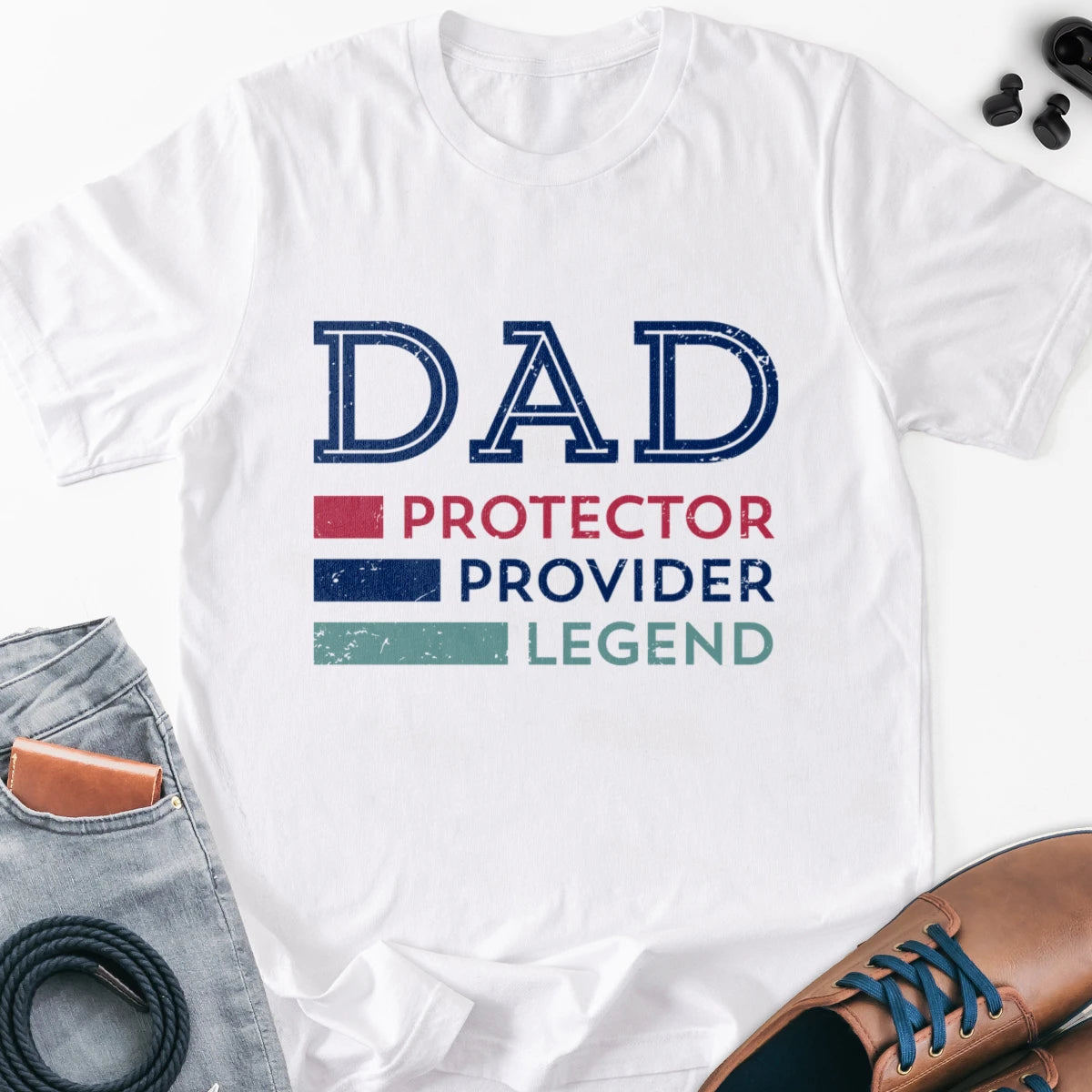 DAD - Protector Provider Legend Adult Tee