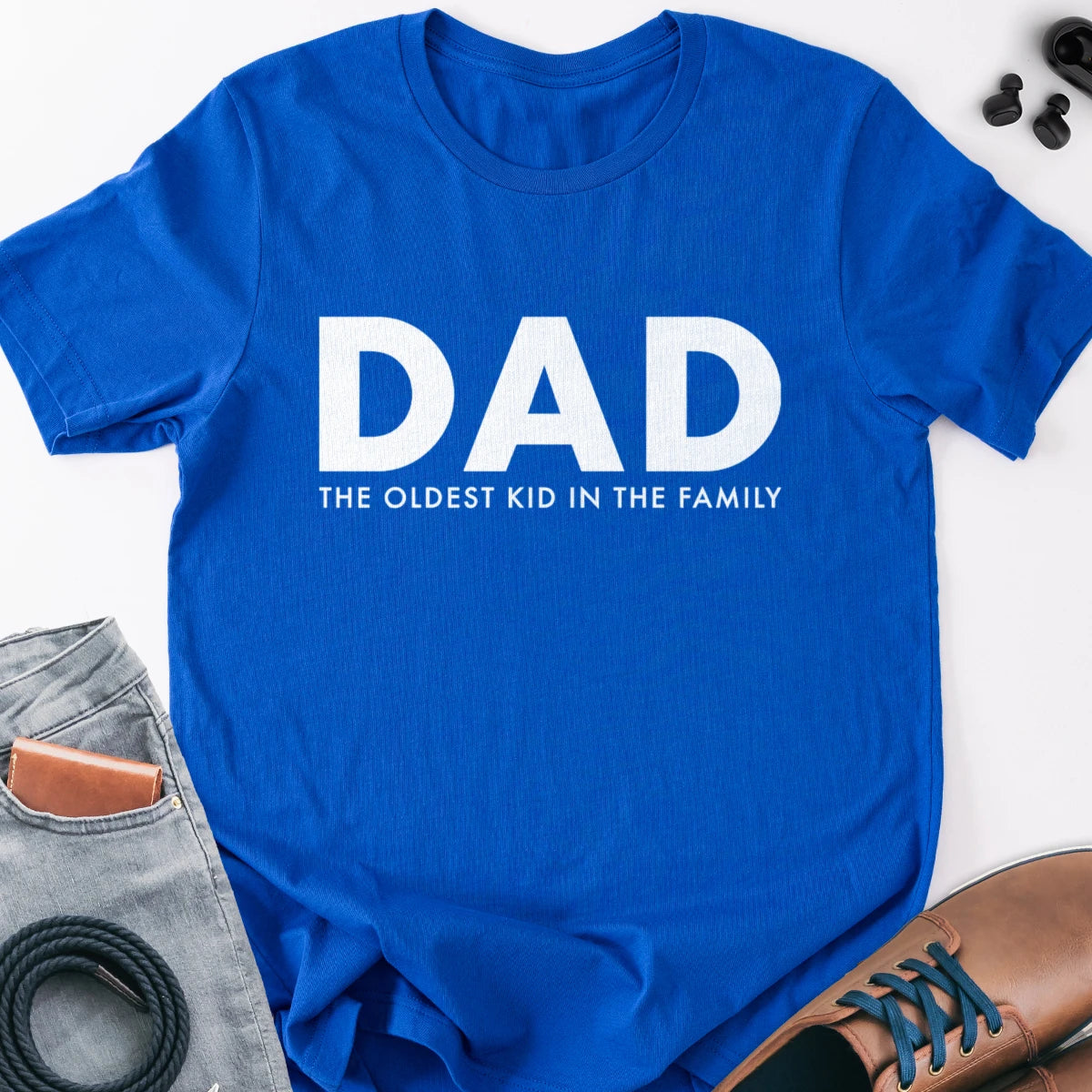 DAD - The Oldest Kid in the Family Adult Tee