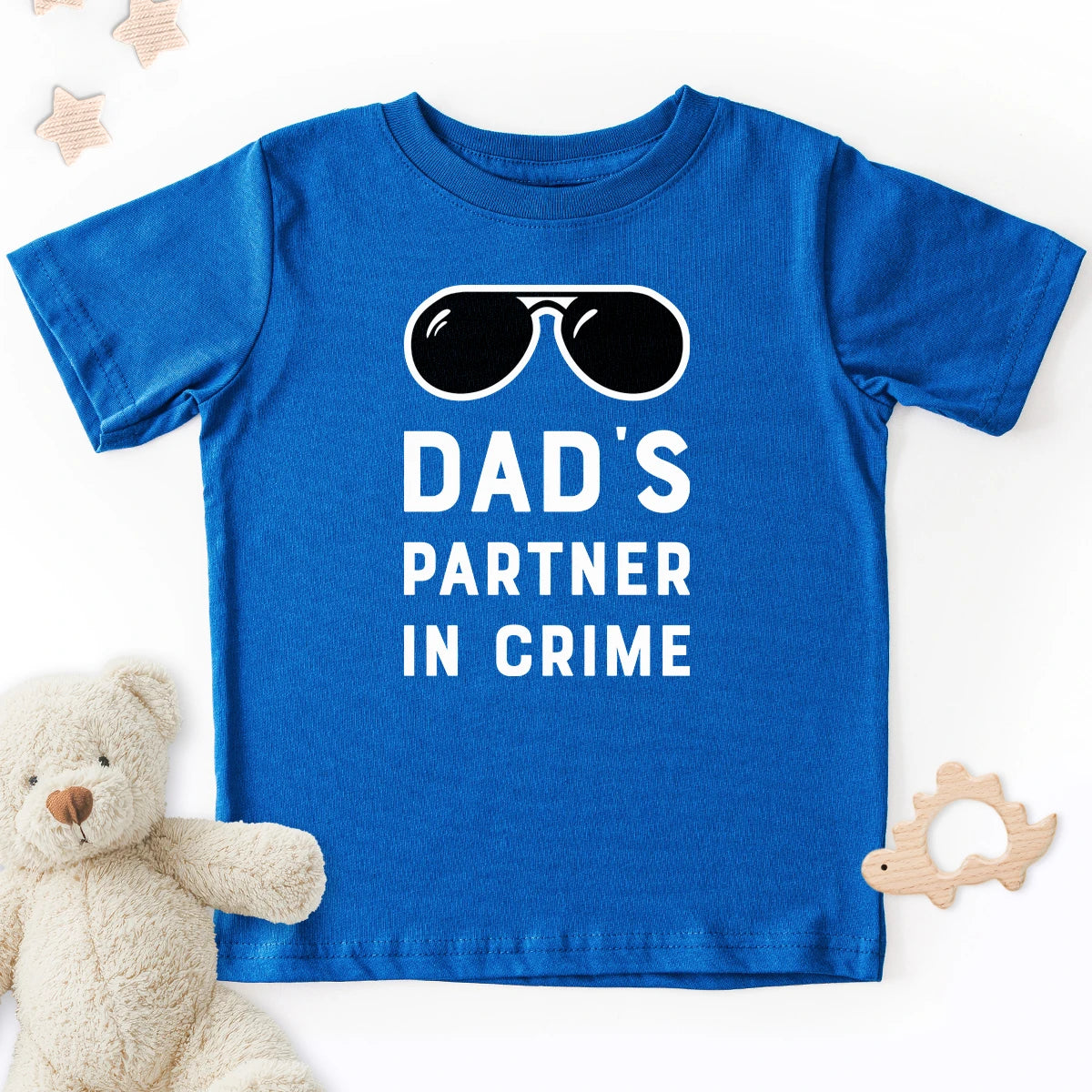 Dad's Partner In Crime Kids Tee