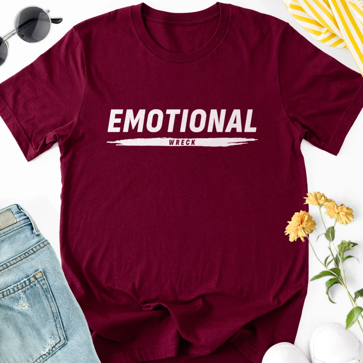 Emotional Wreck Adult Tee