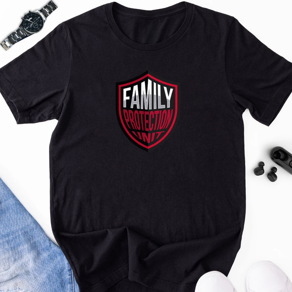 Family Protection Unit Adult Tee