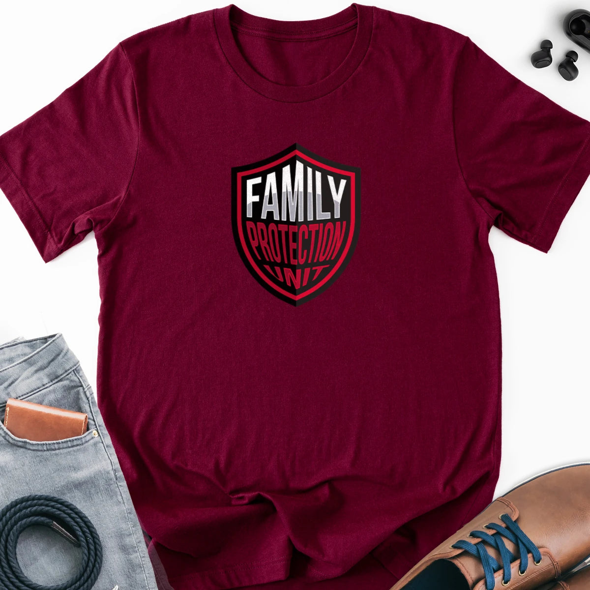Family Protection Unit Adult Tee