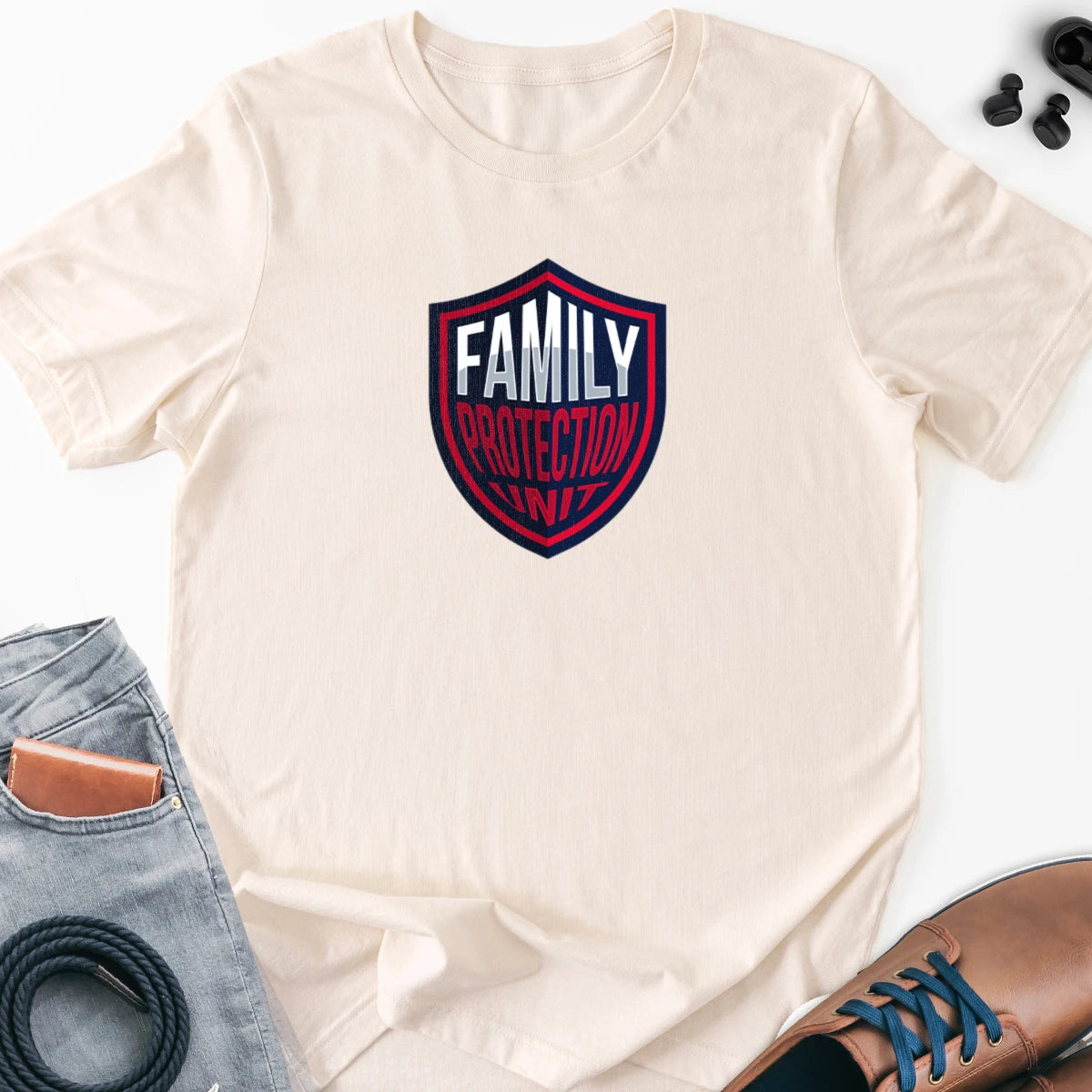 Family Protection Unit Adult Tee