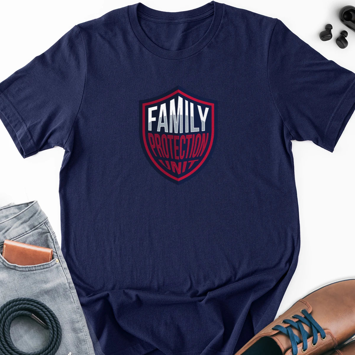 Family Protection Unit Adult Tee