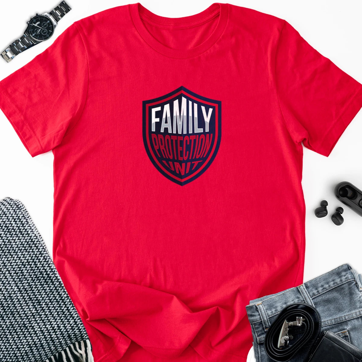 Family Protection Unit Adult Tee