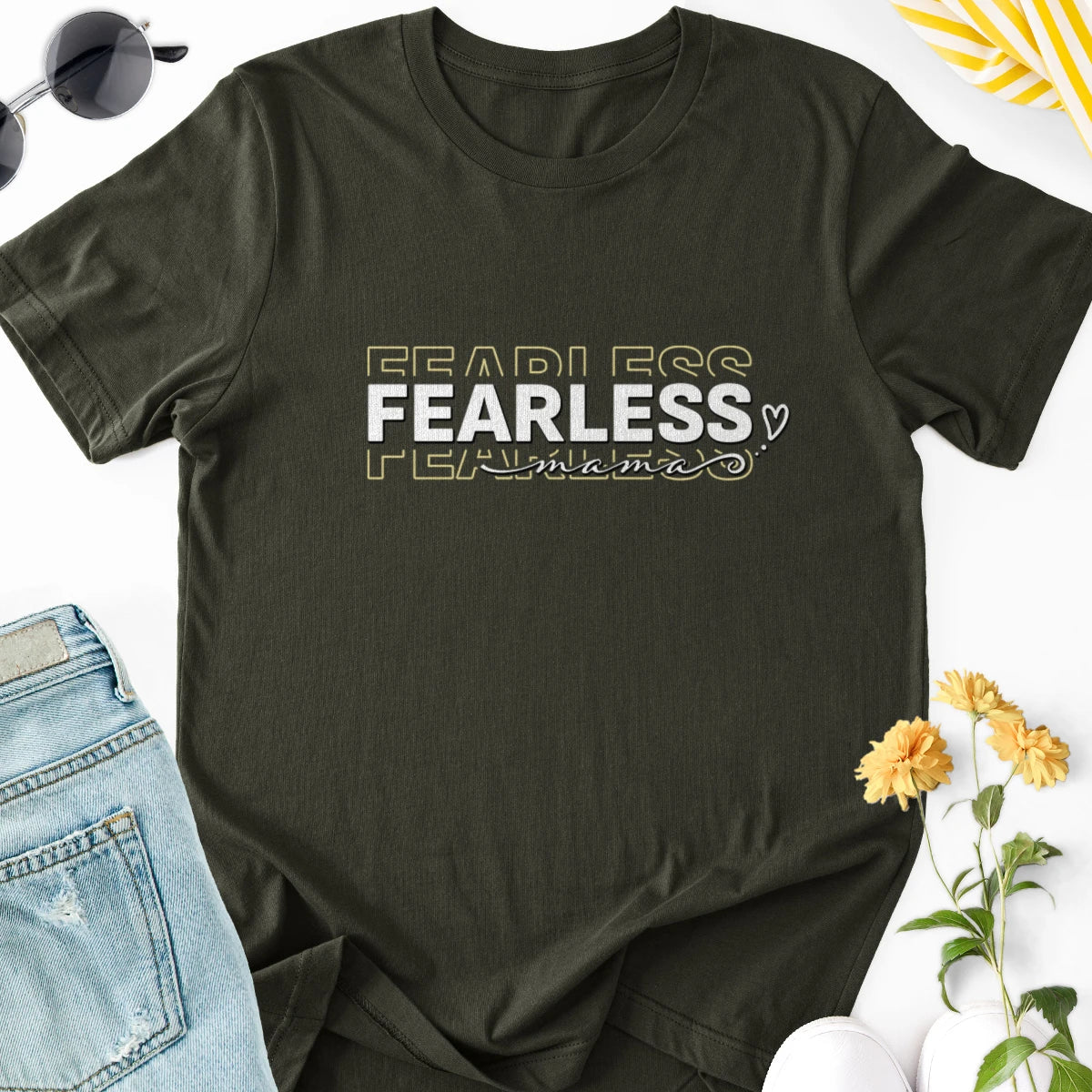 Fearless Mama Adult Tee