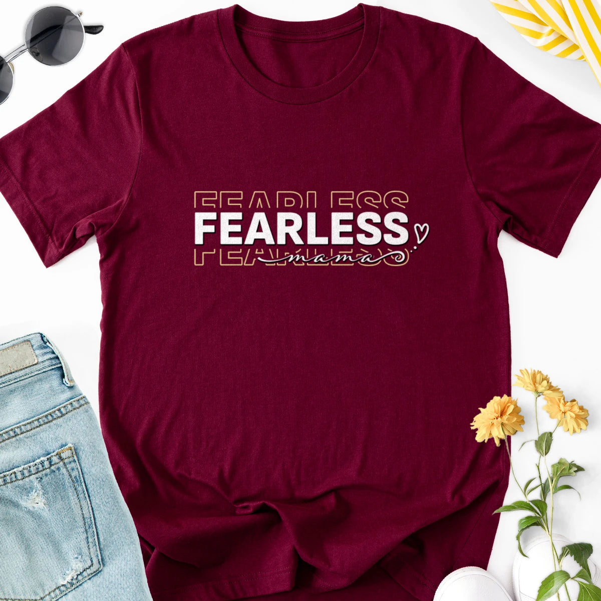 Fearless Mama Adult Tee