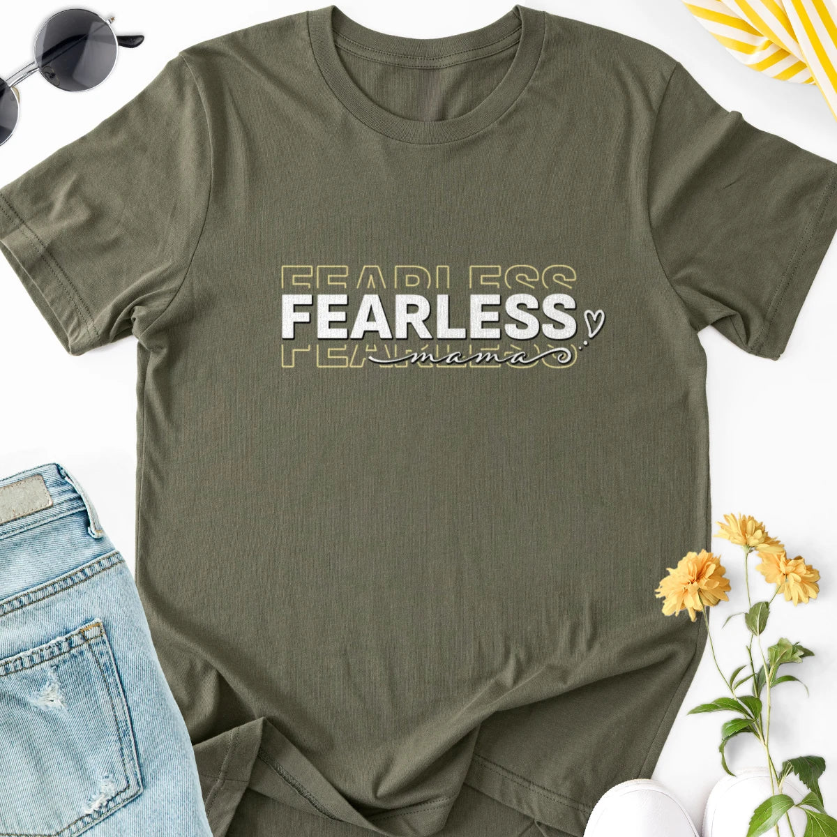 Fearless Mama Adult Tee