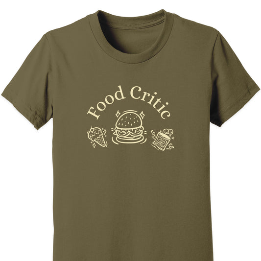 Food Critic Kids Tee