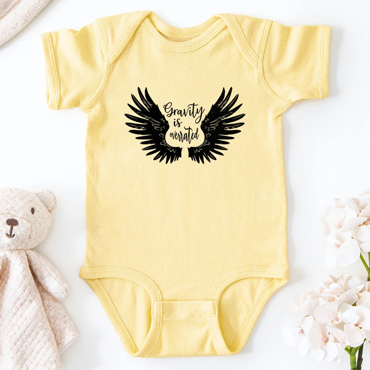 Gravity Is Overrated Baby Bodysuit