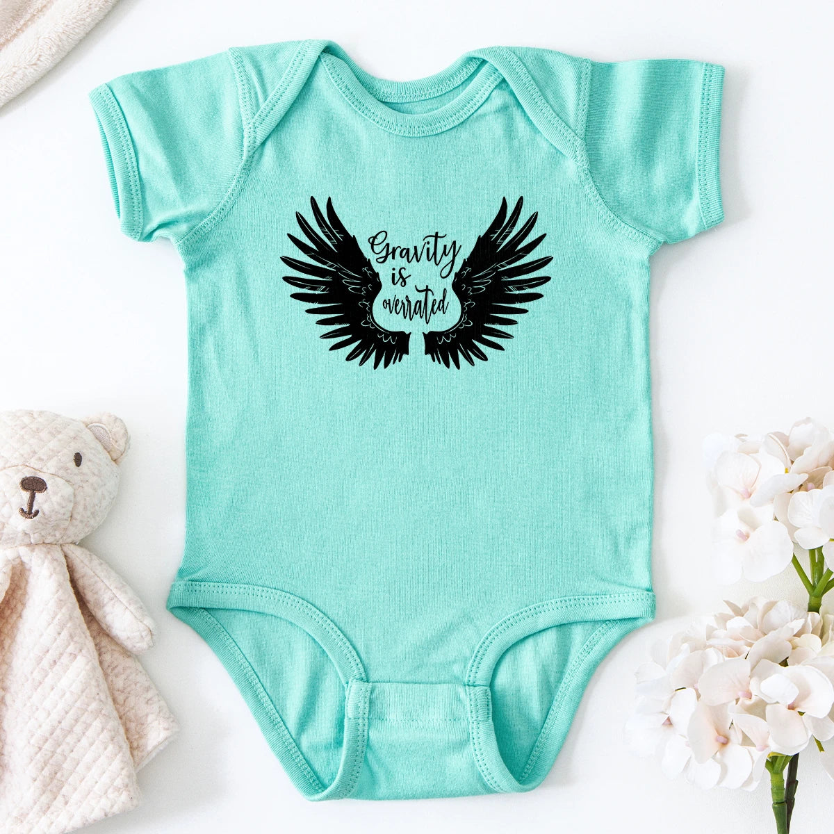 Gravity Is Overrated Baby Bodysuit