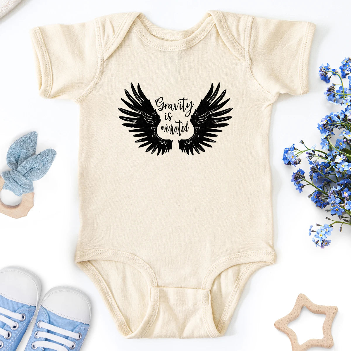 Gravity Is Overrated Baby Bodysuit