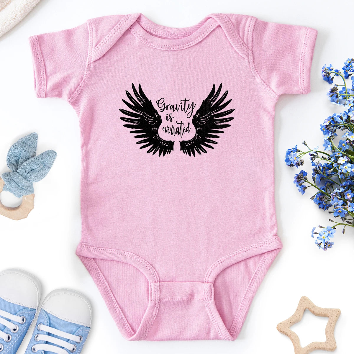 Gravity Is Overrated Baby Bodysuit