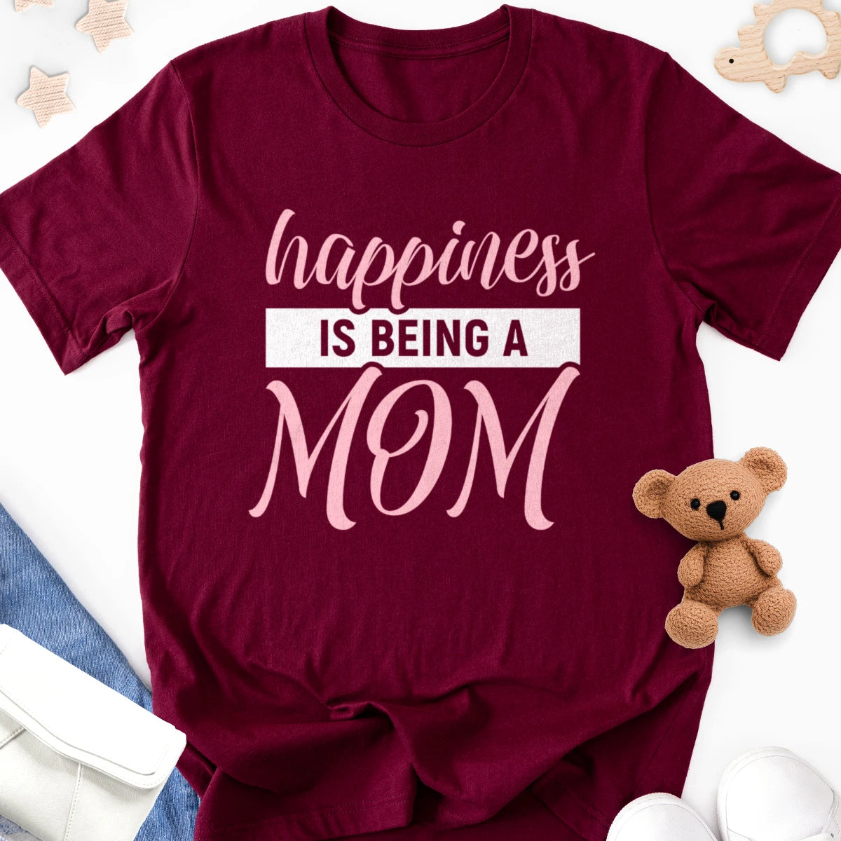 Happiness Is Being a Mom Adult Tee
