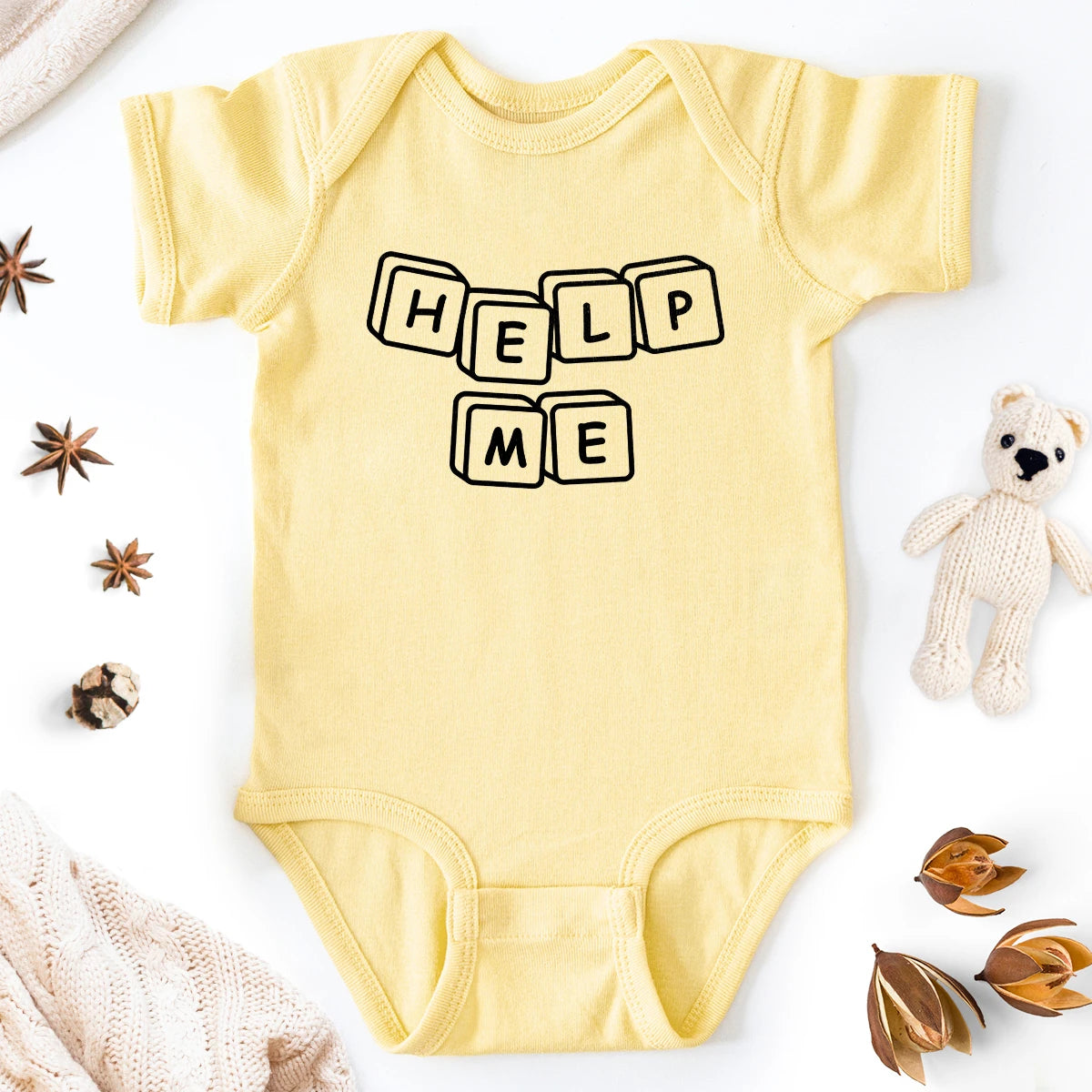 Help Me Baby Bodysuit