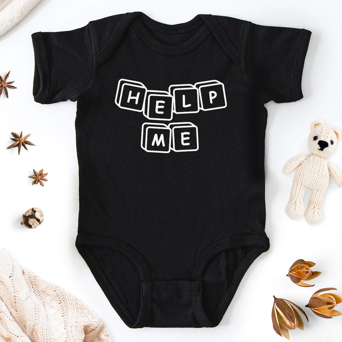 Help Me Baby Bodysuit