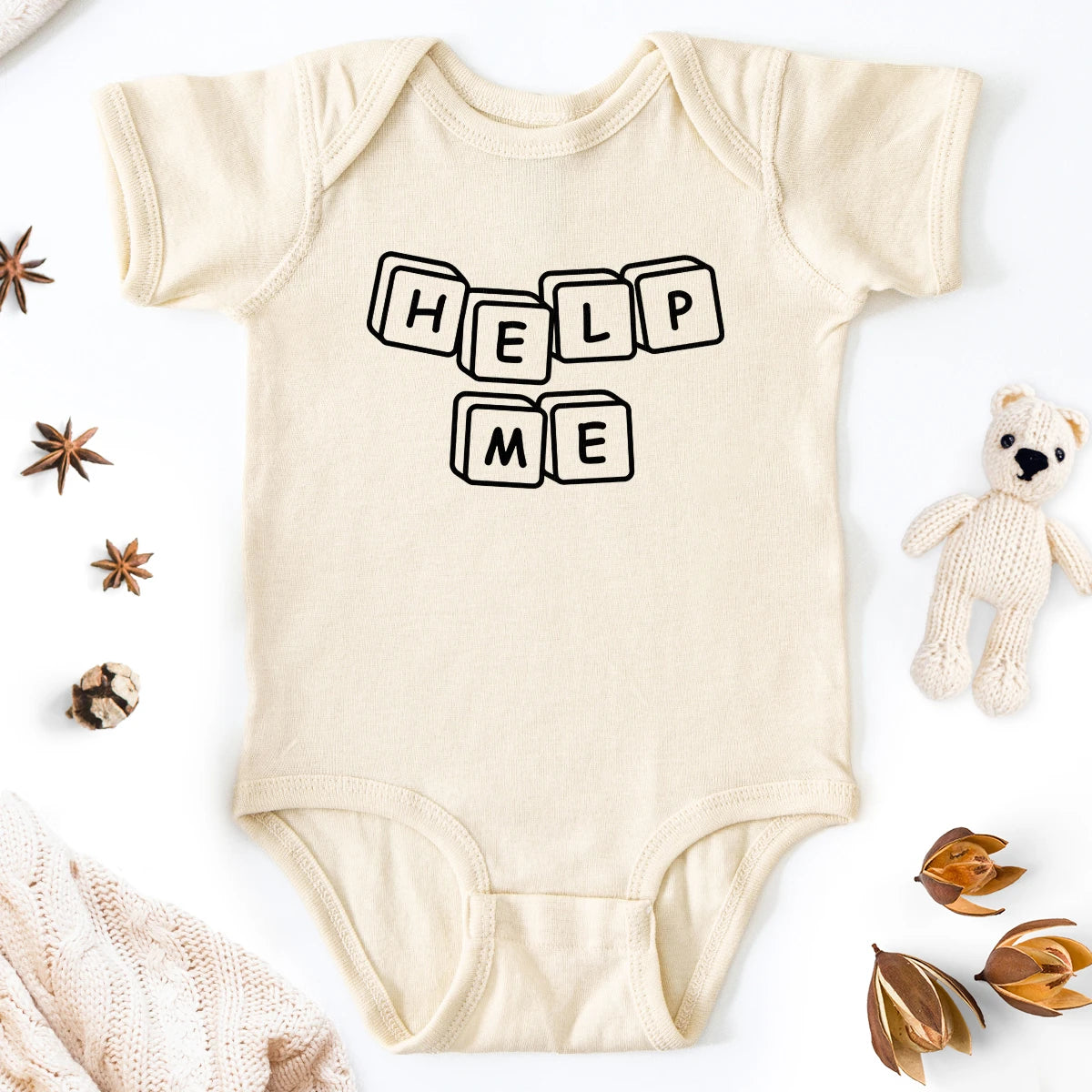 Help Me Baby Bodysuit