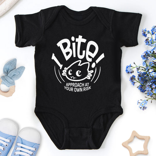 I Bite Baby Bodysuit