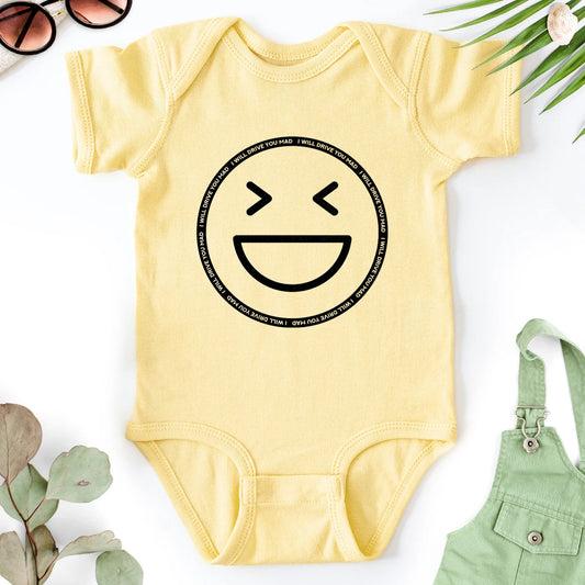 I Will Drive You Mad Baby Bodysuit