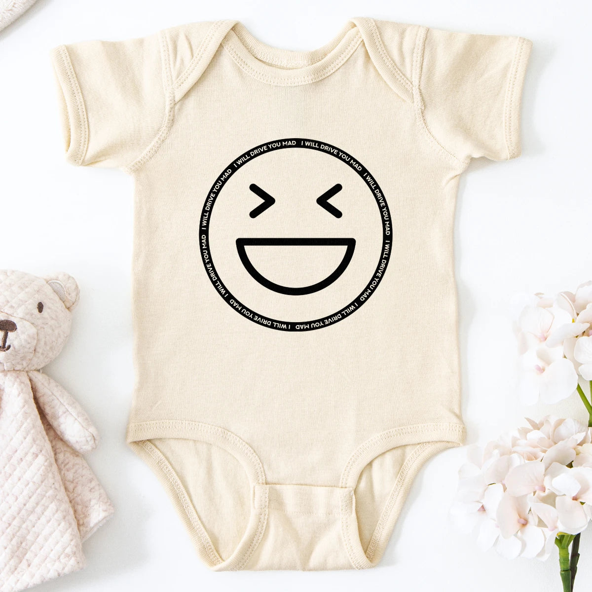 I Will Drive You Mad Baby Bodysuit