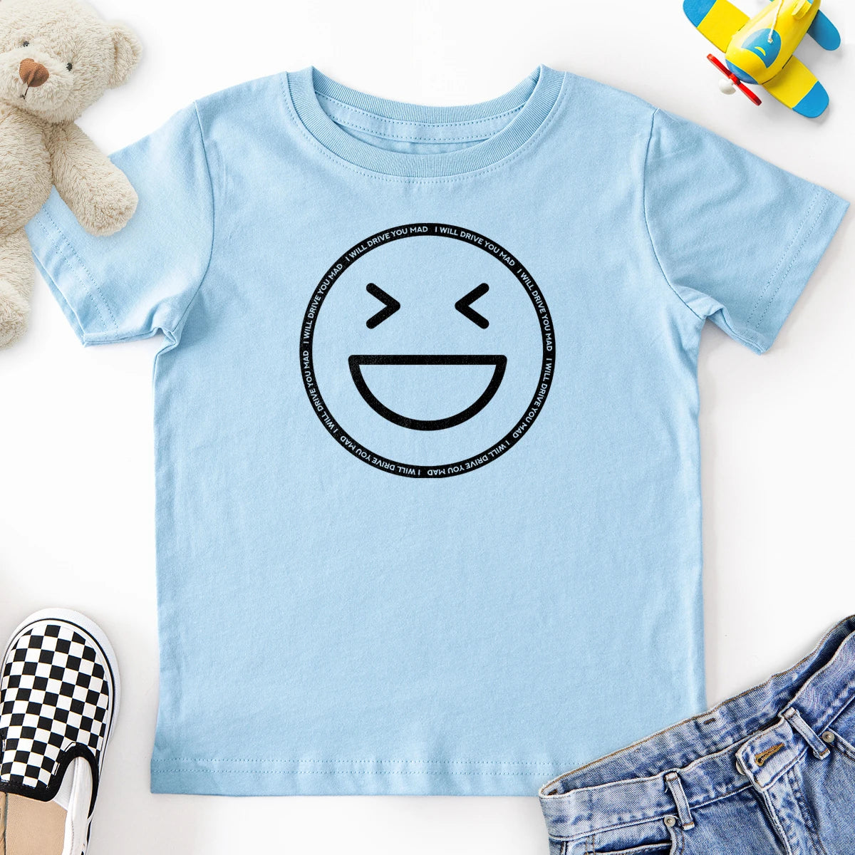 I Will Drive You Mad Kids Tee