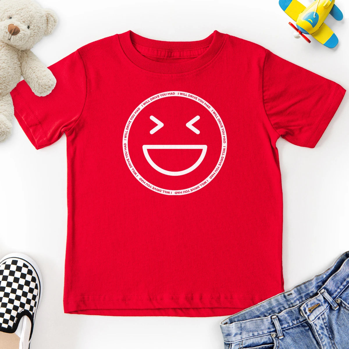 I Will Drive You Mad Kids Tee