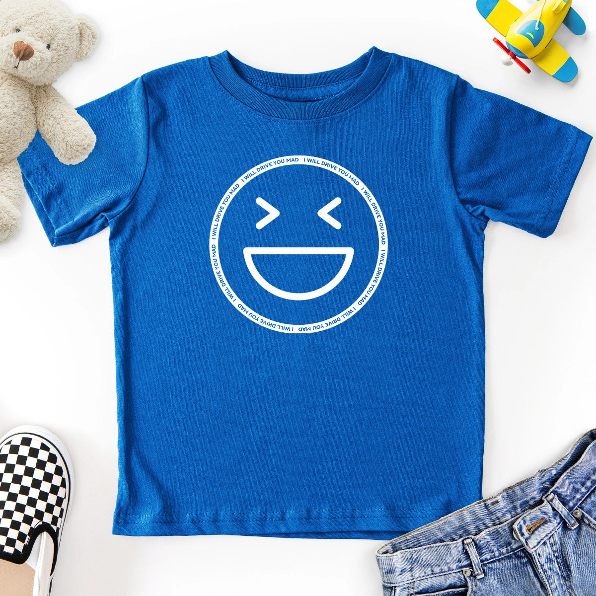 I Will Drive You Mad Kids Tee
