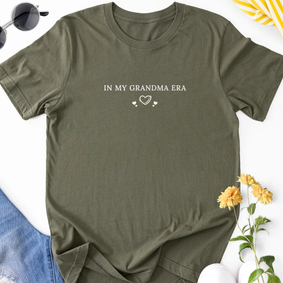 In My Grandma Era Adult Tee