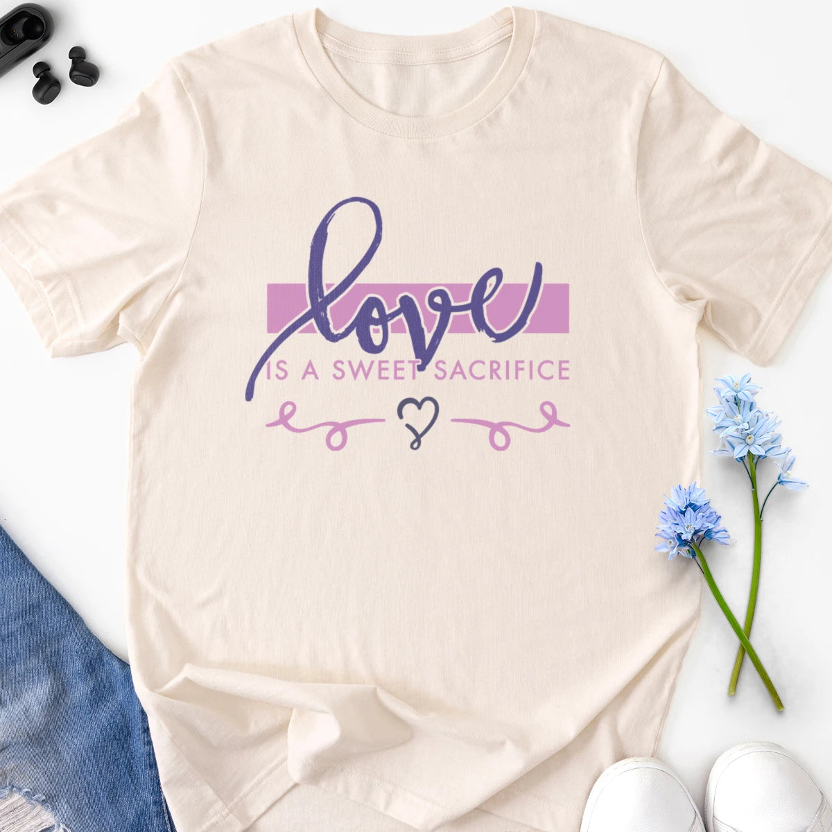 Love Is a Sweet Sacrifice Adult Tee
