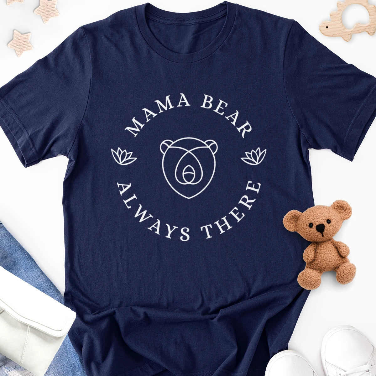 Mama Bear Always There Adult Tee