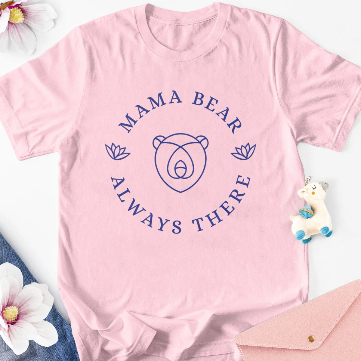 Mama Bear Always There Adult Tee