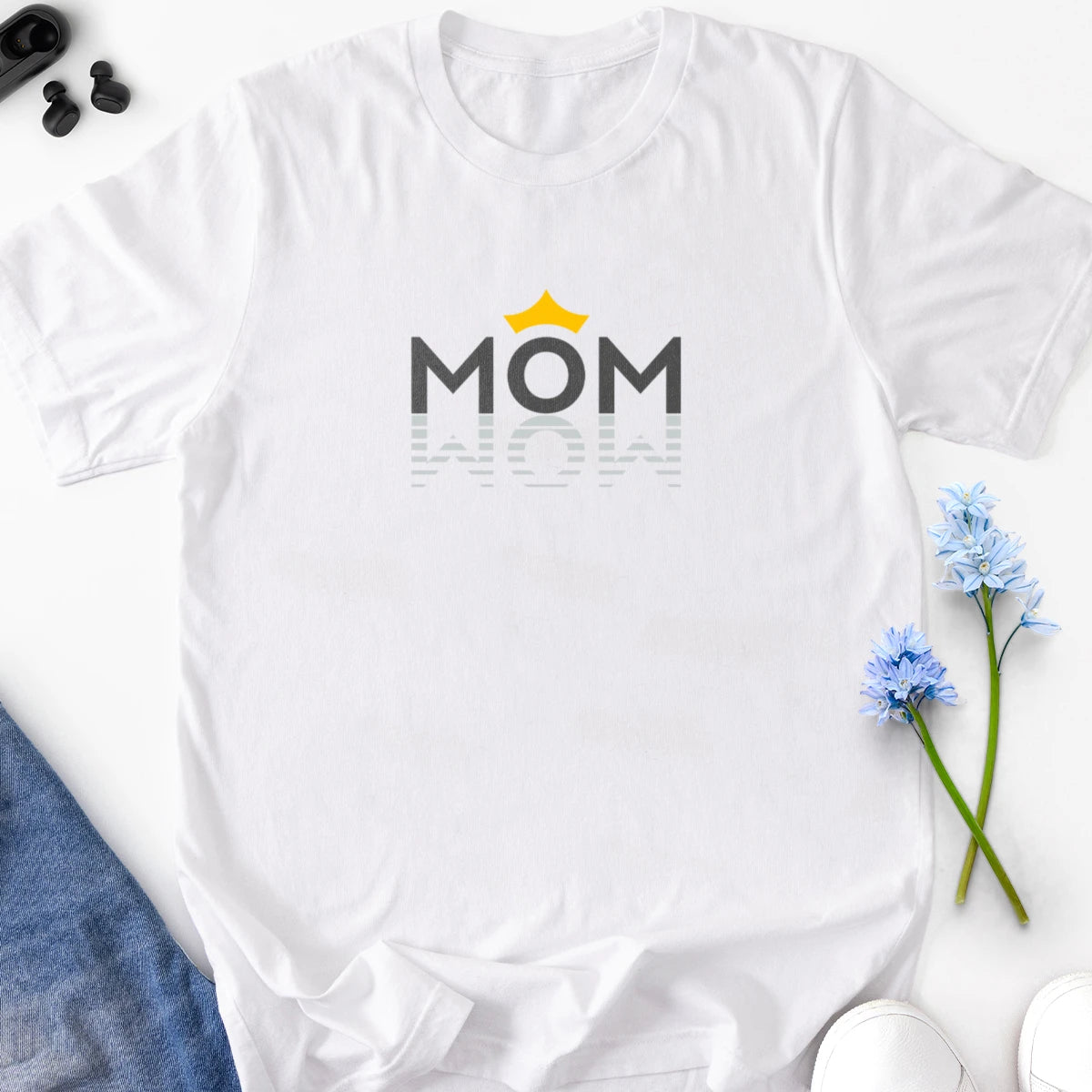 Mom Crown Adult Tee