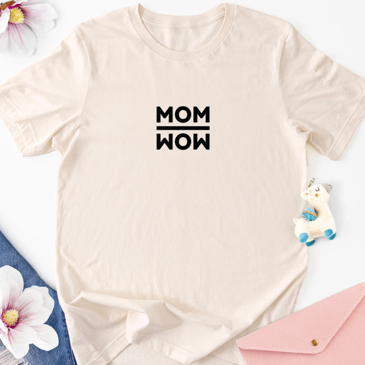 Mom - Wow Adult Tee