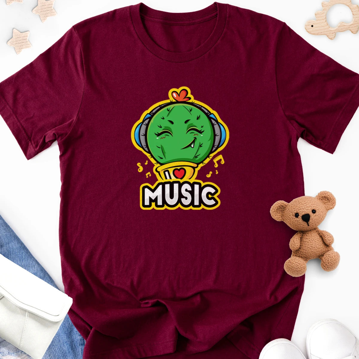 Musical Cactus Adult Tee