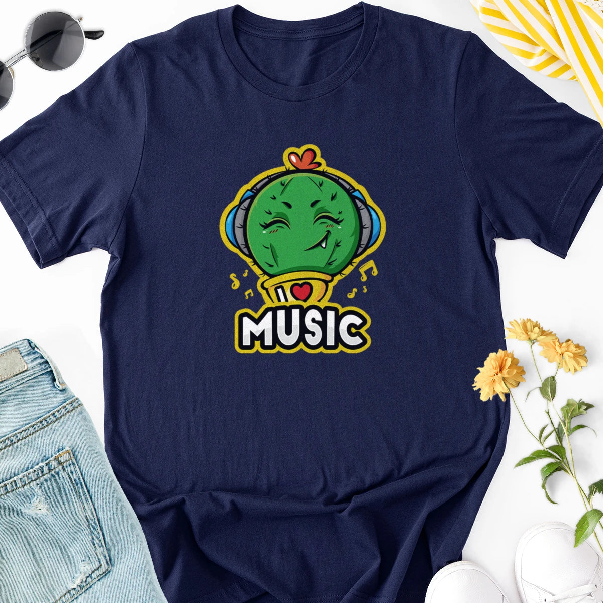 Musical Cactus Adult Tee
