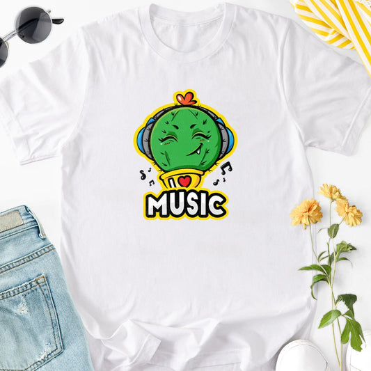 Musical Cactus Adult Tee