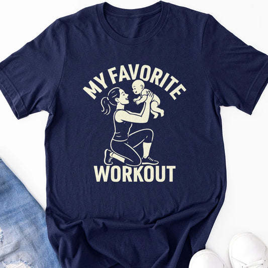 My Favorite Workout Adult Tee