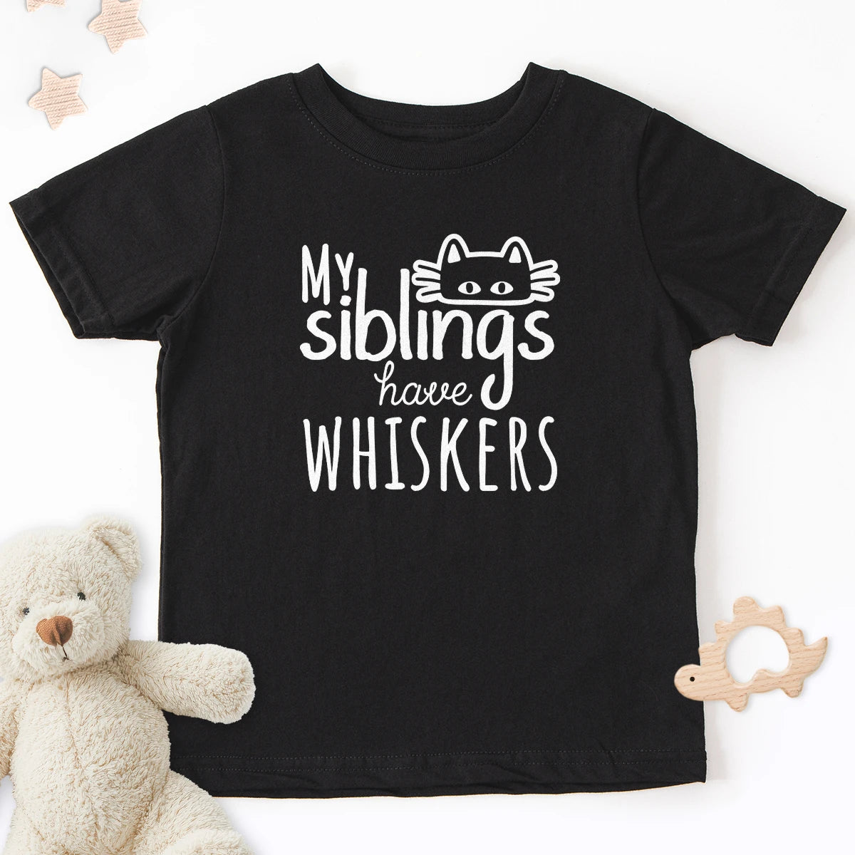 My Siblings Have Whiskers Kids Tee