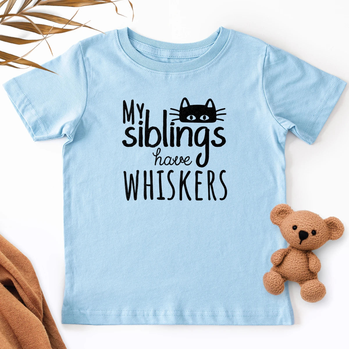 My Siblings Have Whiskers Kids Tee
