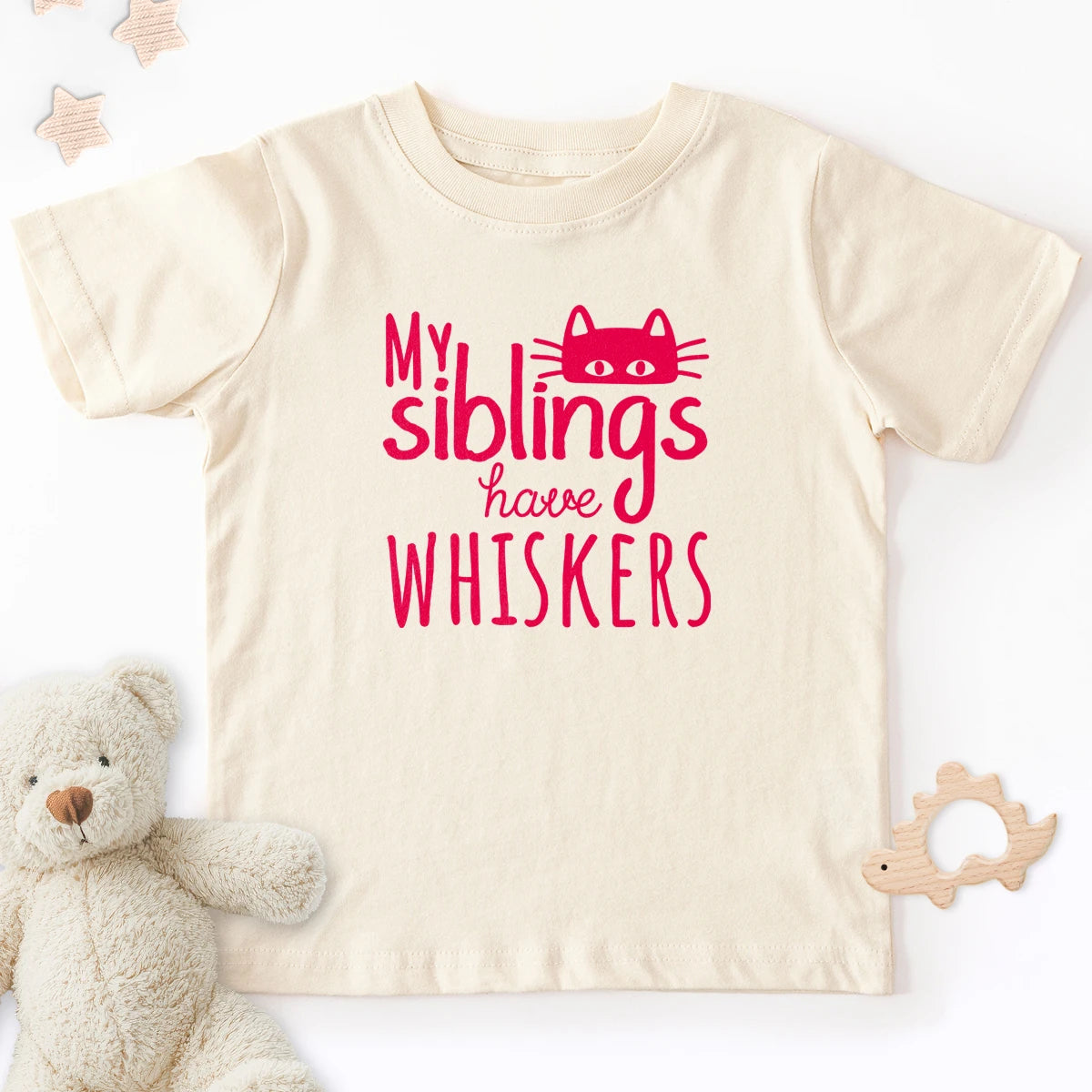 My Siblings Have Whiskers Kids Tee