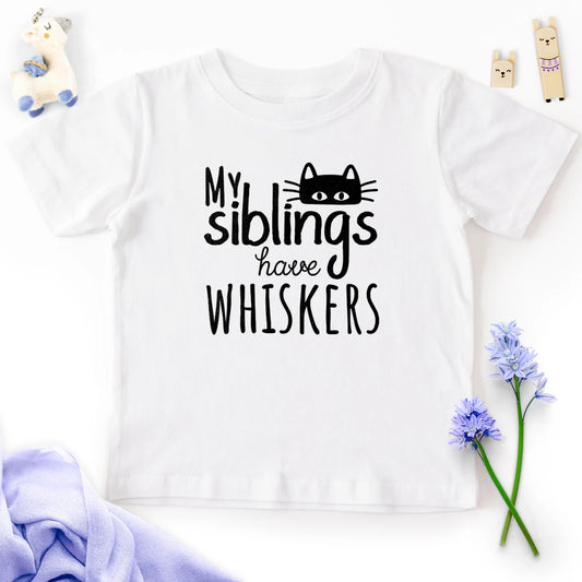 My Siblings Have Whiskers Kids Tee