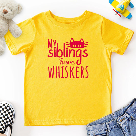 My Siblings Have Whiskers Kids Tee