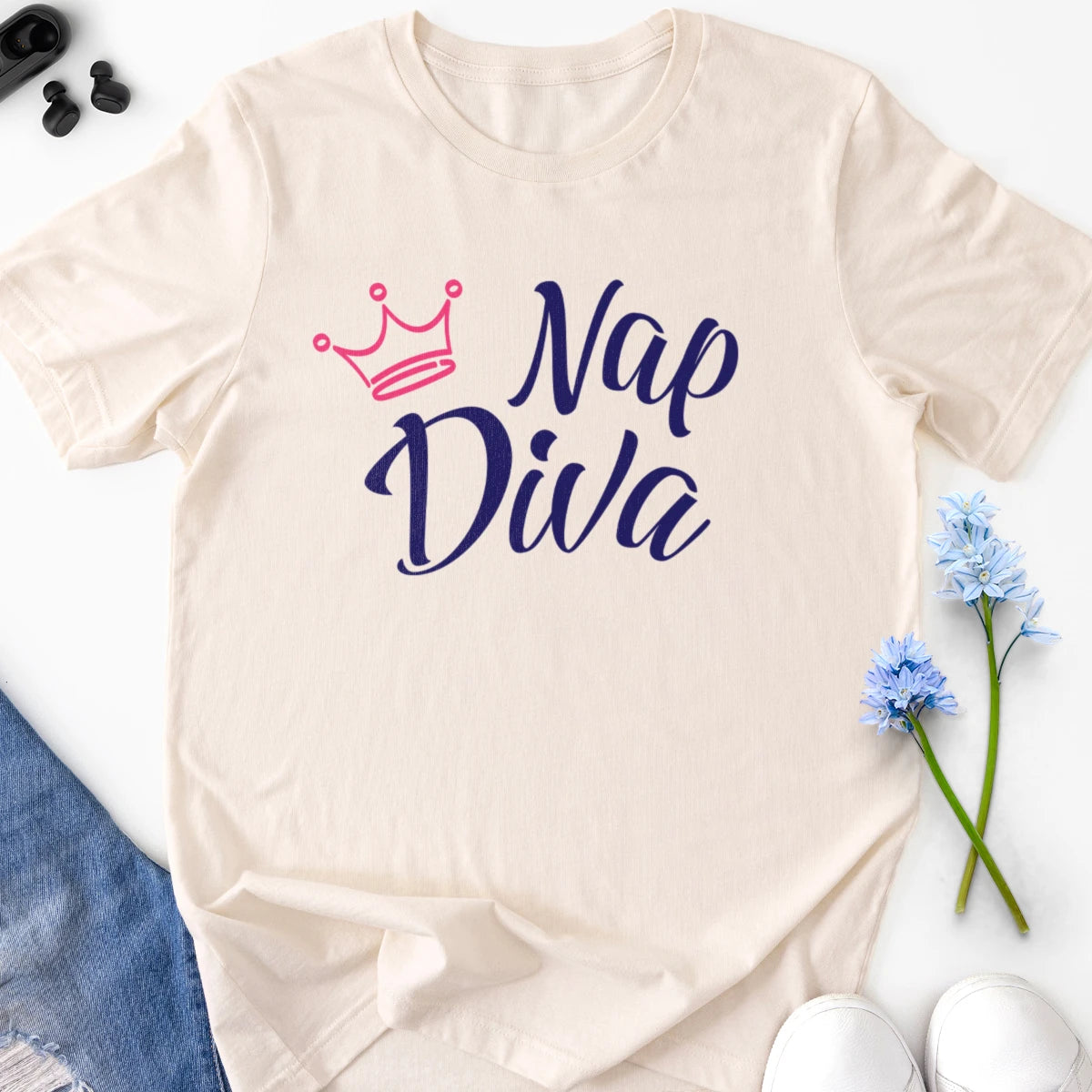 Nap Diva Adult Tee
